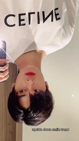 upside down smile trend for real 🙃 #fyp #dunknatachai