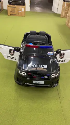 Electric rechargeable police kids car with remote control and App mobile