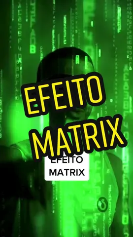 Tutorial de como fazer esse efeito Matrix no Capcut. #AprendaNoTikTok #capcut #tutorialcapcut
