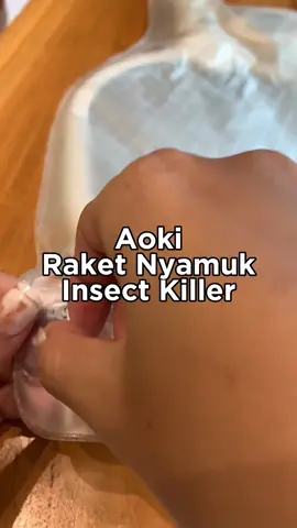 Nyamuk bandel banget gak sih kadang dirumah kalian?#AOKI#RAKETNYAMUK#pembasminyamuk