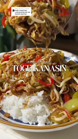 Reply to @bluueeree_ Lazy cooking banyak sayur ya jelas Toge Ikan Asin, ngacung telunjuk yg doyan ini ☝🏻☝🏻 #menuviral #viralditiktok #togeikanasin #taugeikanasin #tauge #kecambah #ikanasin #ikanasinviral #masakanrumahan #resepsimple #idejualan #revealyourbeauty @Scarlett Whitening Official
