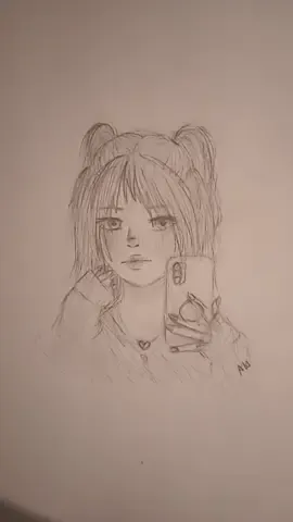 not my best but yaknow its something #selfie #drawing #doodle #sketch #pencilart #melaniemartinez #cute #aesthetic #art