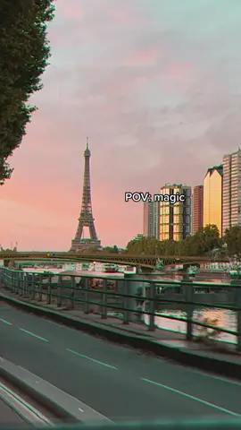 When you end up in Paris at Sunset 💫 #tiktok #traveltiktok #fyp #trending #travel #paris