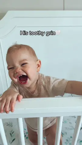 It gets me everytime 🥹 #babysmiles #babytiktok #babyfeverwarning #dailymomlife #momlifestyle #relatablemomcontent #obsessedmomma #momtok #cutebabyvideo #babyteeth