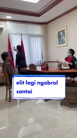 diskusi ringan sambil Selfi #puanmaharani #megawati #jokowidodo
