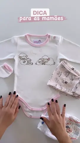 O que acharam dessa dica? 🥰 #maternidade #gravidasnotiktok #dicaparamaes #dicaparamamae #pregnancy #pregnant #roupadebebe #bebe #baby #embarazo #mamaeseprimeiraviagem #gestante #lojamimosparabb #bolsamaternidade #bolsamaternidadebebê #maedemenina #babywearing