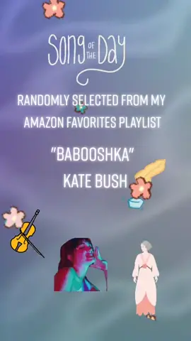#songoftheday #babooshka #amazonmusic #playlist #katebushtok #strangerthings
