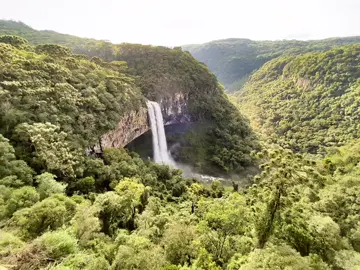 Um dos lugares mas bonitos que ja fui #cachoeirradocaracol #canela #gramado #tiktok