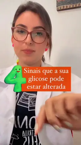 4 sinais que a sua glicose pode estar alterada #diabetes #glicosealta #alimentacaosaudavel #vidasaudavel #saude