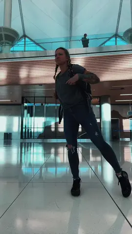 Finally off the ✈️! #dancewithyourself #fyp #airports #dance #havefun #followme #MomsofTikTok #tiktok #viralvideos
