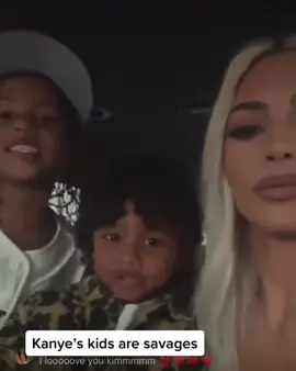 Bad as lil kids 💀 #kimkardashian #kanyewest #fyp