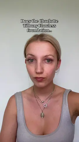 im usually not one for full coverage but this has definitely caught my attention🫶🏼 #charlottetilbury #FlawlessFoundation #fullcoverage #fyp #trending #tiktokshop
