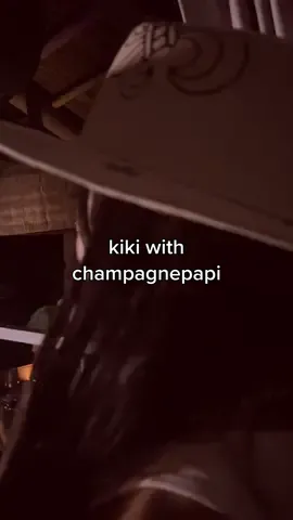 kiki on the river with champagne papi himself 😮‍💨 #fyp #drake