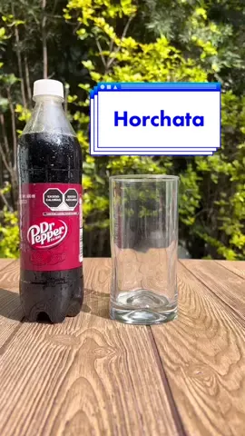¿Ya probaron esta combinación hecha por los grandes? 😎  #DrPepper #fyp #Horchata #parati #soda #abc #DIY