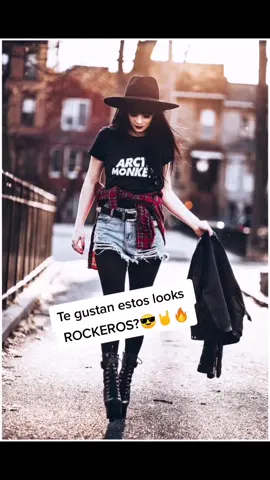 Te gustan estos looks Rockeros? 😎🎸🤘🔥 En #garavash  tenemos lo que necesitas!! 😍🔥Síguenos en Instagram para ver más looks 👉😎🤘#chicasrockeras #grungeaesthetic #outfitrockero #rockstar #artickmonkeys #indiemusic #indiestyle #indiewomen #rockwoman