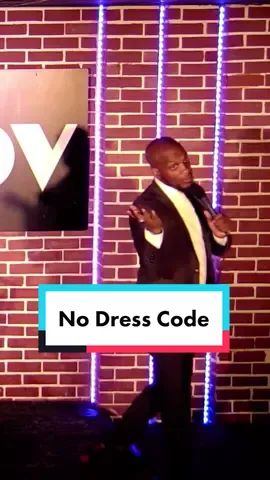 I don't got no dress code. #standupcomedy #standupcomedian #standupcomedians #alisiddiq #newcomedy #funnystory #truestorytho #ontournow #comedytour