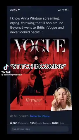 Since she dropped Matthew, she’s been in that drivers seat chile 😂 #beyonce #beyhive #vogue #marketingmoves #blackbusiness #marketingtips