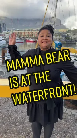 Attention CT, Mamma Bear is at the waterfront if you wanna go say hi 👋 #southafricantiktok🇿🇦 #southafricatiktok🇿🇦🇿🇦 #capetownsoutafrica🇿🇦 #waterfrontcapetown #capetownwaterfront #meetandgreet #mammabearvalda #comesayhi #capetown #colouredpeople #colouredculture #colouredaunties #colouredmothers