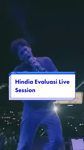 #Hindia menyanyikan secara live lagu evaluasi. Berikut penggalan dari penampilannya! #evaluasi #baskaraputra #tiktoktainment