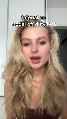 idelana fryzura na lato, a przy tym jest extra trwała!💁🏼‍♀️ #modeloffduty #modeloffdutylook #modeloffdutyhair #hairtutorial #hairtok #hairstyle