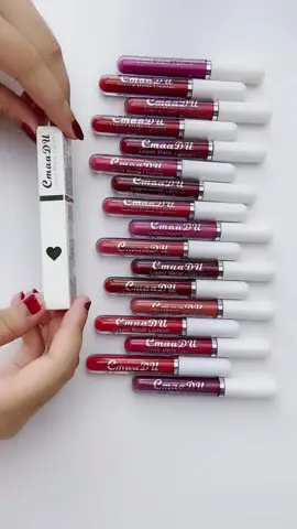 Cmaadu lipstick,There are 18 different colors.#waterproof #Cmaadu #makeup #tiktok #affordable