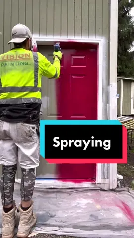 🏠 fine finish spraying #fyp #TikTokTaughtMe #satisfyingvideo #DIY