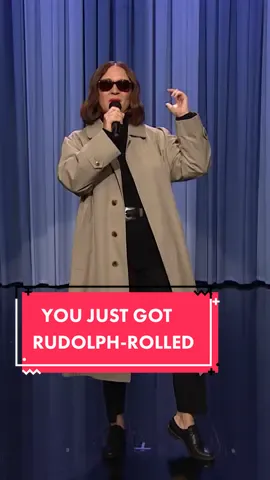 You just got Rudolph-rolled! #MayaRudolph #FallonTonight