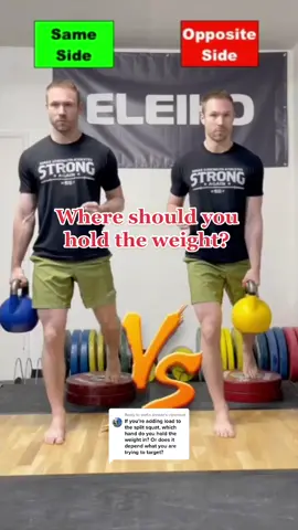 Reply to @stefin.shredz where to hold the weight! #bulgariansplitsquat #squat #gym #lifting #workout #lifting #Fitness #fit #bodybuilding #legday #athlete #exercise #health