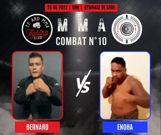 #MMA #Amateur #ARUE FINALE ZONE 1 Présentation du combat du combat n°10, 