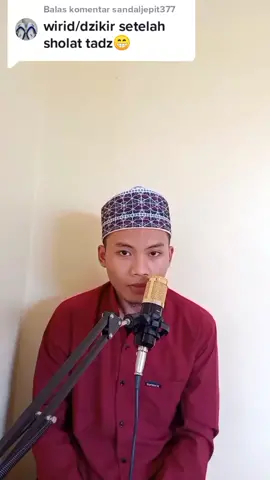 Balas @sandaljepit377 ini dzikir setelah sholat yaa, jadi di baca sebelum do'a #sodiqulsifak #imammudagresik