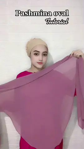 PASHMINA OVAL #fyp #fypシ #pashminasyari #pashminaoval #viralditiktok #tutorialhijab #tutorialhijabpashmina #tutorial #pashminaceruty #hijabstyle #xyzbca
