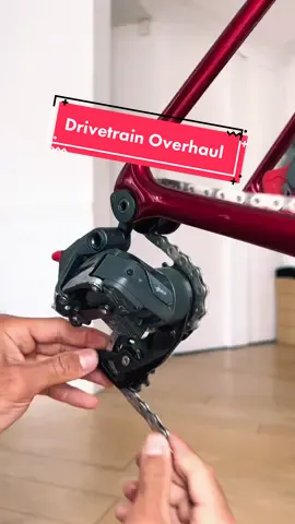 Part II: New Chain 🤌🏽 #roadbike #mechanic #howto #satisfying #cyclinglife