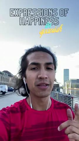 Expressions of happiness in spanish 😁 #spanish #learnspanish #spanishlesson #spanishvocabulary #weezer #happiness #feliz #hellotalk #spanishwords #friday @Esteban In BerlIn