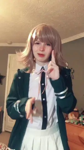 I think I look cute here! #danganronpa #chiakinanami #cosplay #sdr2 #chiakinanamicosplay #nanamichiaki