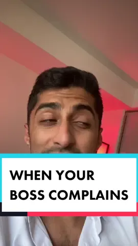 When your boss complains #executivecoach #EduTok #socialskills