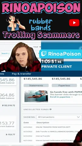 Rubber Bands #rinoapoison #foryou #foryoupage #fyp #scammers