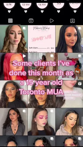 As you can see Soft Glam is everyones favourite😂💞 Booking details are found on instagram! ➡️ mckennasmakeup_ #makeup #torontomua #prommakeup #makeupartist #mua
