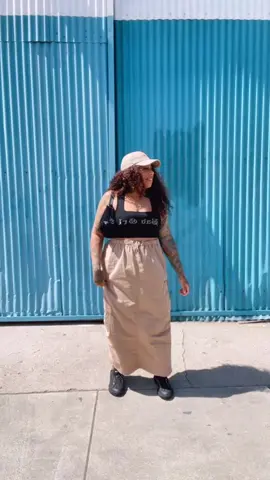 #todaysootdguys #whatiwore #cargomaxiskirt #parachuteskirt #jadedldn #dior #tattoos