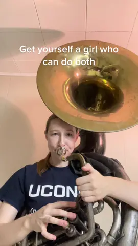 Sousaphone is back in action #tuba #brass #honk #brassband