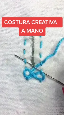 Costura creativa a mano #costuracreativa #costurafacil #sewing #costurar #coseramano