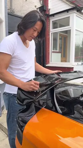 Han hast signed the Madzda RX7#foryou #fy #foryoupage