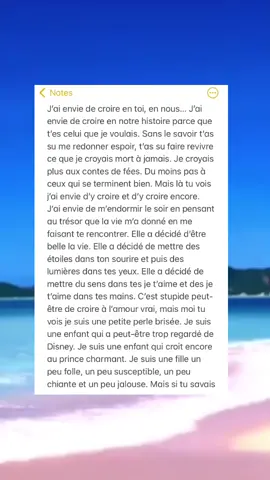 #pourtoii #Love #texte partie 1