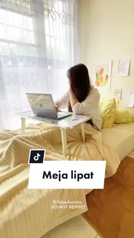 Link di bio kategori room decor > no 23 Meja lipat buat wfh ✨ #mejalipat#roomdecor#dekorasirumah#dekor#roommakeover