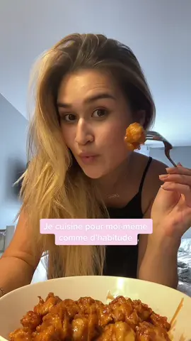 Si vous aimez le sucré/salé c’est parfait pour vous ! 😋 #recette #cuisine #poulet #pourtoi