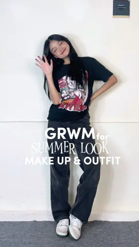 AKHIRNYAAA ksampean bikin grwm summerlook ! #gayadirumah #TikTokFashion #grwm #summerlook #beauty101