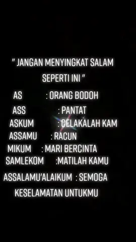 assalamualaikum semoga bermanfaat dan selamat weekend..#fypシ #foryou #foryoupage #MissingHalf #