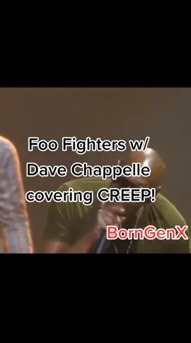 The Cover those #borngenx didn't #know we needed! #foofighters #davechappelle #radiohead