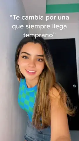 Ojala sea yo misma aprendiendo a  llegar temprano 😫😫