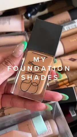 my foundation shades! let me know if you want to see concealers :) #foundation #foundationmatch #foundationroutine #foundationshade