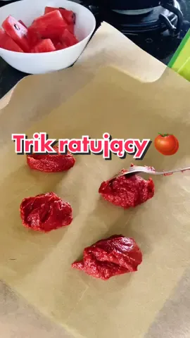 Trik ratuje koncentrat 🍅👠👠#gotowanie #przepis #gotuje #triki